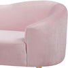 Ritz Pink Velvet Sofa