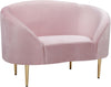 Ritz Pink Velvet Chair image