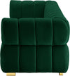 Gwen Green Velvet Sofa