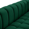 Gwen Green Velvet Sofa