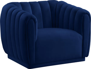 Dixie Navy Velvet Chair image