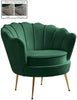 Gardenia Green Velvet Chair image