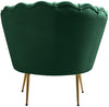 Gardenia Green Velvet Chair