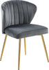 Finley Grey Velvet Dining Chair