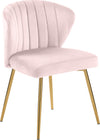 Finley Pink Velvet Dining Chair