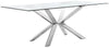 Juno Chrome Dining Table image