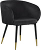 Louise Black Velvet Dining Chair