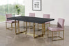 Elle Gold Dining Table