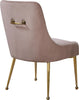 Owen Pink Velvet Dining Chair