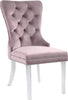 Miley Pink Velvet Dining Chair