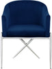 Xavier Navy Velvet Dining Chair
