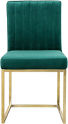 Giselle Green Velvet Dining Chair