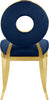 Carousel Navy Velvet Dining Chair