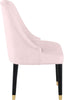 Omni Pink Velvet Dining Chair