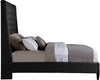 Fritz Black Velvet King Bed