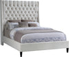 Fritz Cream Velvet Queen Bed image