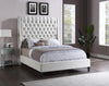 Fritz Cream Velvet King Bed