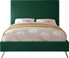 Jasmine Green Velvet Queen Bed