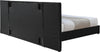 Pablo Black Velvet Queen Bed