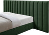 Pablo Green Velvet King Bed