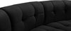 Limitless Black Velvet 12pc. Modular Sectional