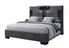Oscar Dark Grey 8 Bed No Wood Trim
