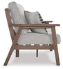 Emmeline Outdoor Loveseat with Cushion