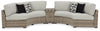 Calworth Outdoor Sectional with Ottoman image
