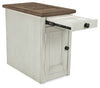 Bolanburg Chairside End Table with USB Ports & Outlets