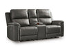 Bleckley Power Reclining Loveseat with Console