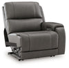5Z - Pittson Power Reclining Sectional Loveseat with Console