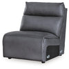 ModZ Power Reclining Sectional with Audio Consoles