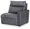 ModZ Power Reclining Sectional with Audio Console