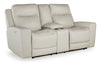 Mindanao Power Reclining Loveseat with Console