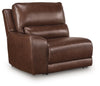 DeepWakes Reclining Sectional with Storage Console