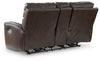 Crossplex Power Reclining Loveseat with Console