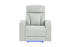 U8611 Blanche Power Recliner with Power Headrest and LED