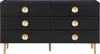 Zayne Black Dresser