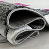 Niksar Gray/Purple 5' X 7' Area Rug