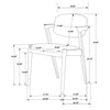 Malone Dining Arm Chair