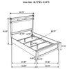 Hazlewood Panel Bed