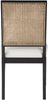 Lucid Black Velvet Dining Chair