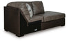 Castille Way Sleeper Sectional with Chaise