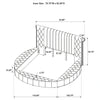 Sonya Panel Floor Storage Bed