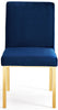 Opal Navy Velvet Dining Chair