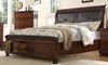 Galaxy Home Austin King Storage Bed in Dark Walnut GHF-808857715722