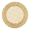 T3704-35 COFFEE TABLE GOLD
