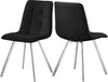 Annie Black Velvet Dining Chair