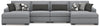 Bealton Sectional with Double Chaise