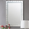 Nysa Mirrored & Faux Crystals Console Table